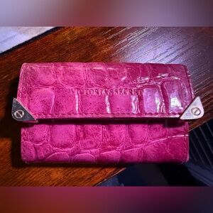Victoria’s Secret pink card holder
